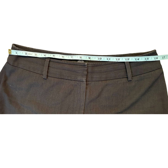 Alfani Essentials Dark Gray Wide Leg Dress Pants Womens Size 8 - Picture 7 of 10